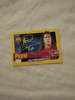 Lote cromos FC Barcelona Autógrafo 2011-2012