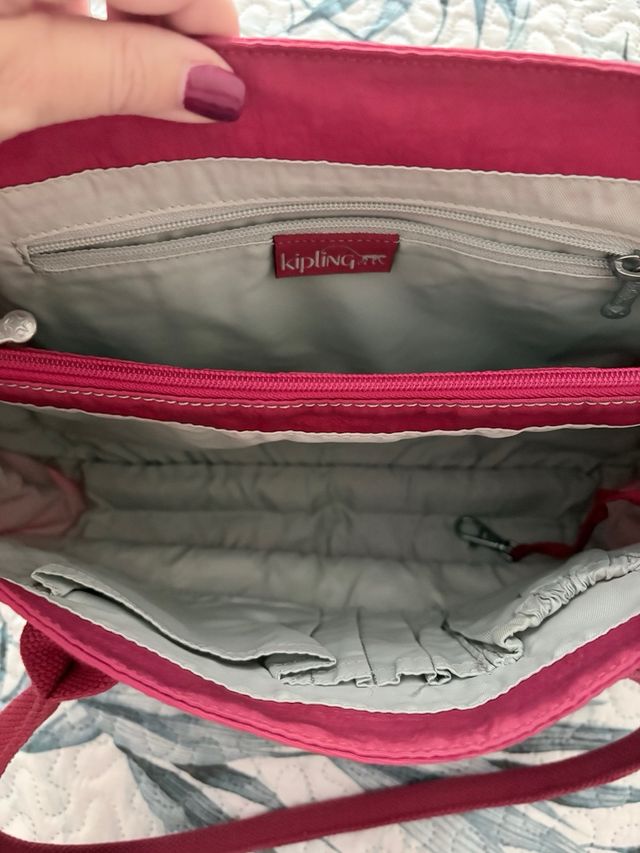 Bolso Kipling Fucsia
