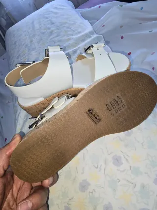 Sandalias Michael Kors Blancas Talla 38