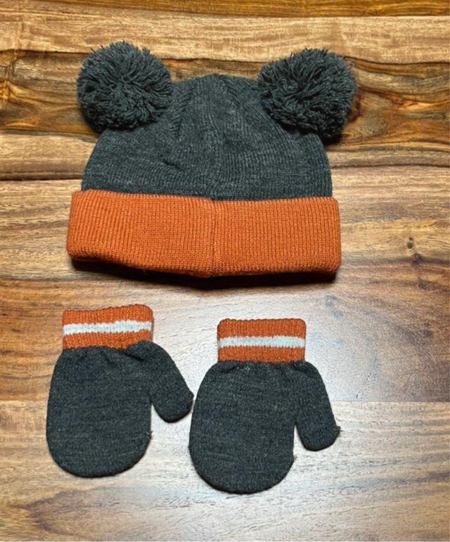 Conjunto Gorro y Guantes Disney Mickey