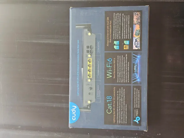 LOTE 2 Routers Cat 18 (Wi-Fi 6) + Cat 6 (LT700) 