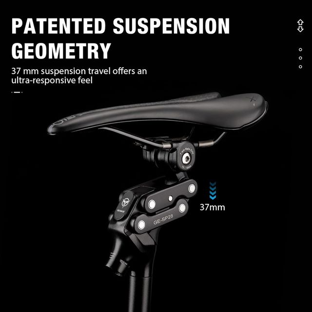 Sedile Sospensione Premium a 4 bracci ⌀ 30,9 mm