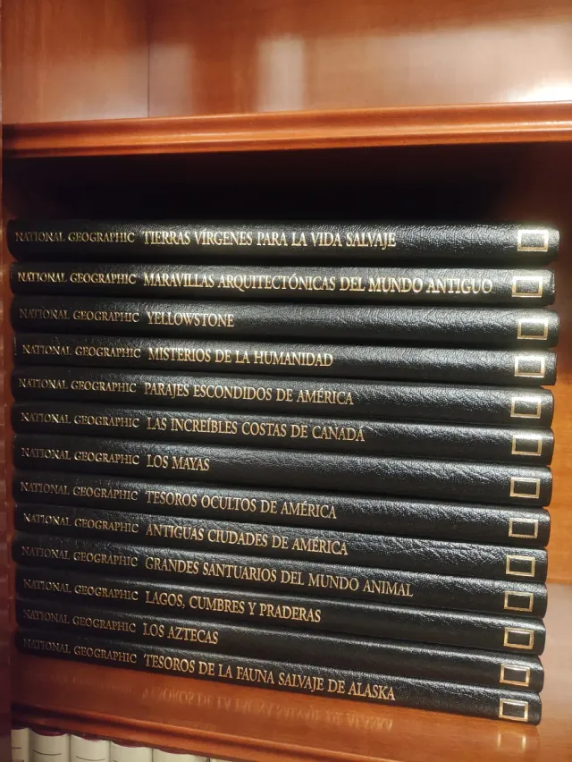 Colección National Geographic tapa dura (20 tomos)