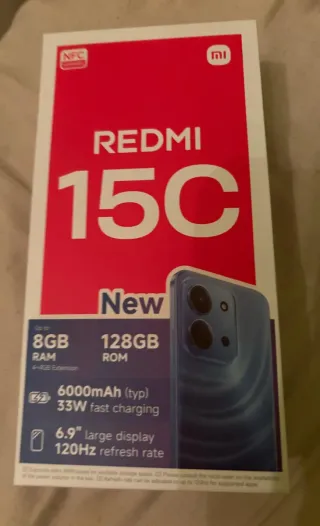 Pack 2 Xiaomi Redmi 15C 128GB Negro y Verde