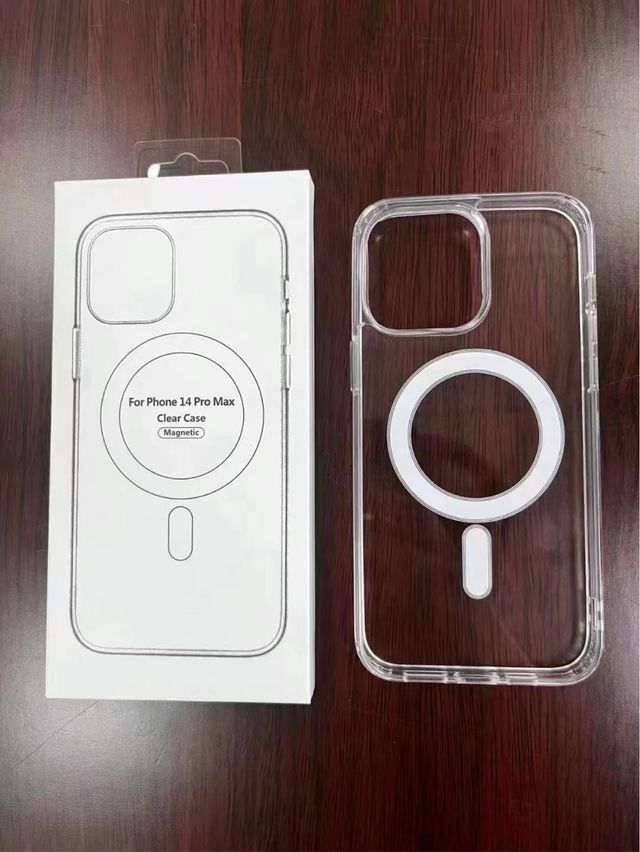 Custodia iPhone Trasparente Magnetica