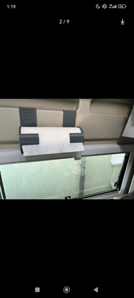 Portarrollos papel cocina camper autocaravana