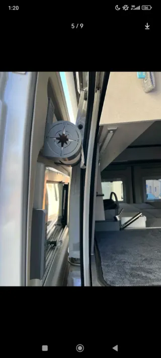 Portarrollos papel cocina camper autocaravana