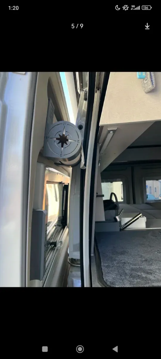 Portarrollos papel cocina camper autocaravana