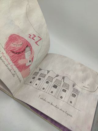 Monstruo rosa cuento