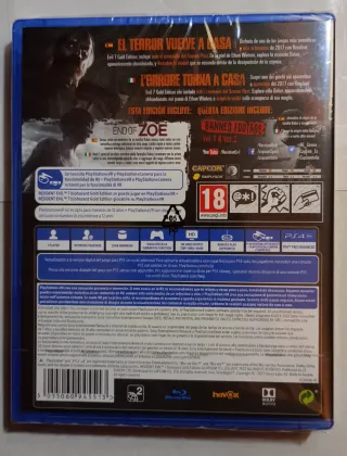 Resident Evil VII Gold Edition precintado PS4 ES