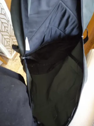 Mochila Adidas Negra y Verde Oliva