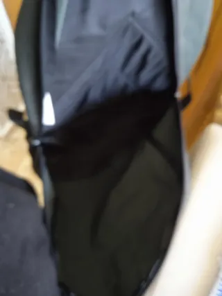 Mochila Adidas Negra y Verde Oliva