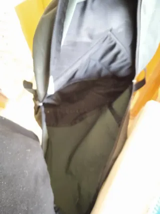 Mochila Adidas Negra y Verde Oliva