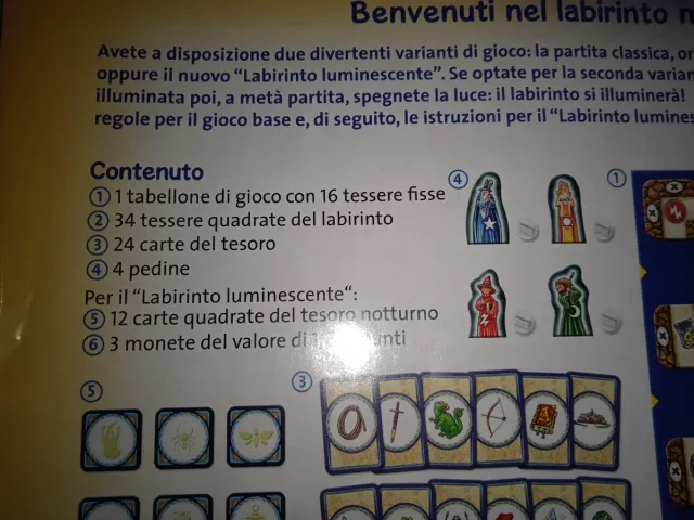 Labirinto Ravensburger 30° anniversario florescent