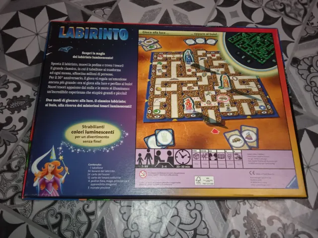 Labirinto Ravensburger 30° anniversario florescent