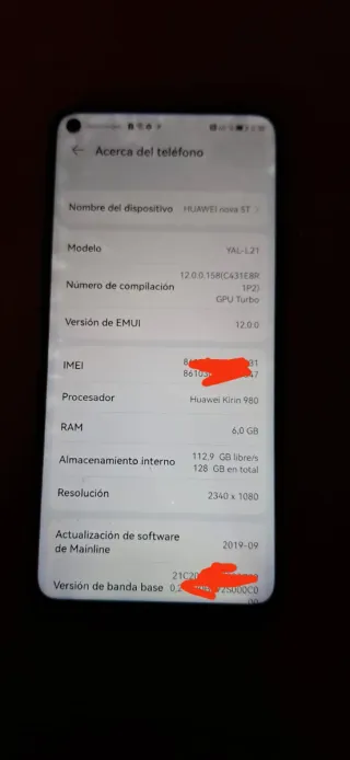 Huawei nova T5 Blu