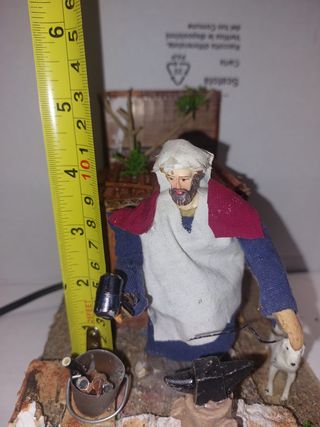 Presepe Fabbro con movimento