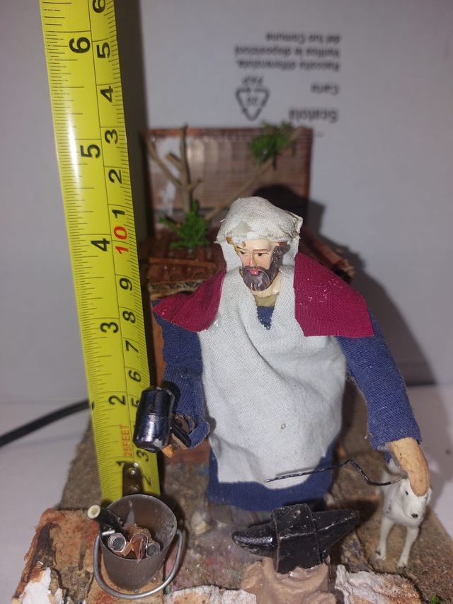 Presepe Fabbro con movimento