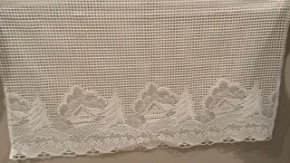 Cortinas para caravana beige y blanco