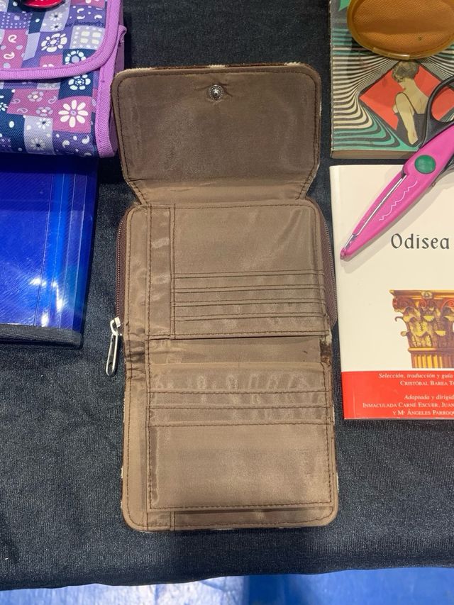 Monedero estampado jirafa