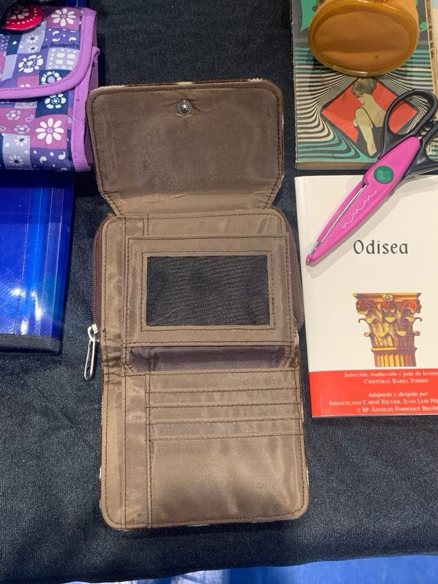 Monedero estampado jirafa