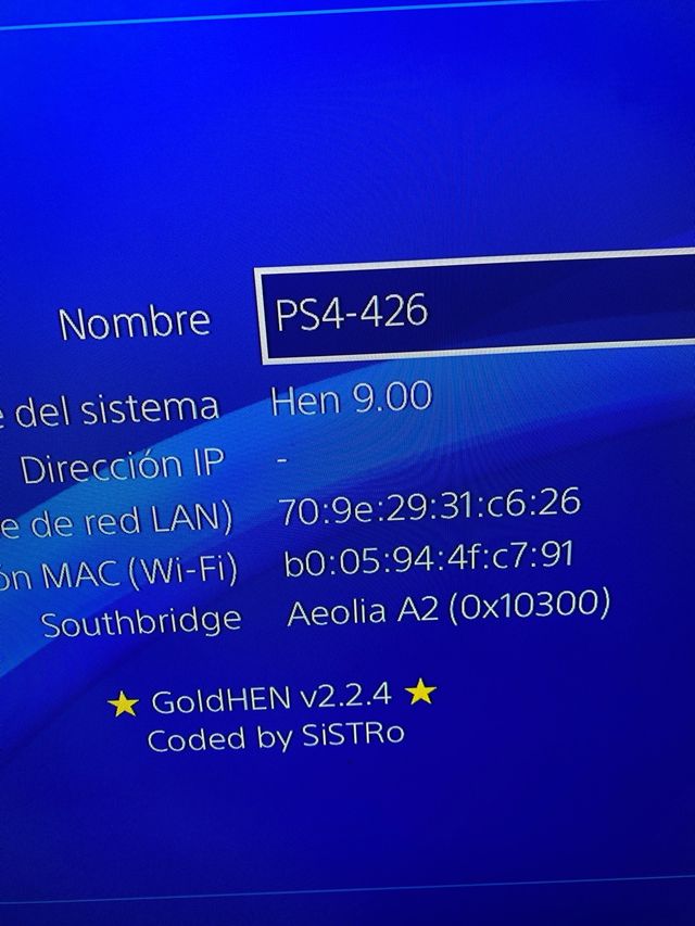 Playstation 4 9.00 Fat