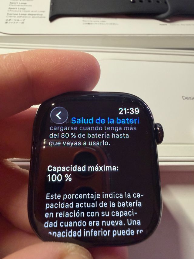 Apple Watch Series 10 Titanio 46mm pizarra