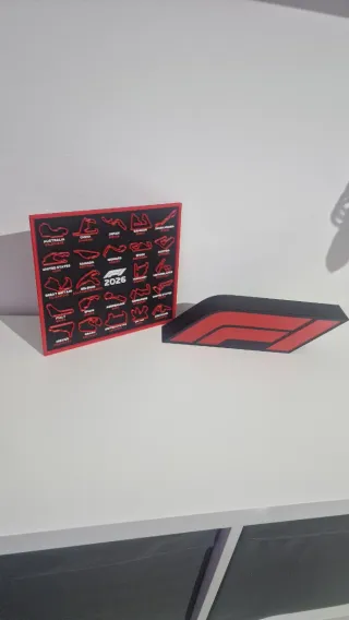 Set 2 pezzi:  Circuito candario F1 2026 Lampada F1