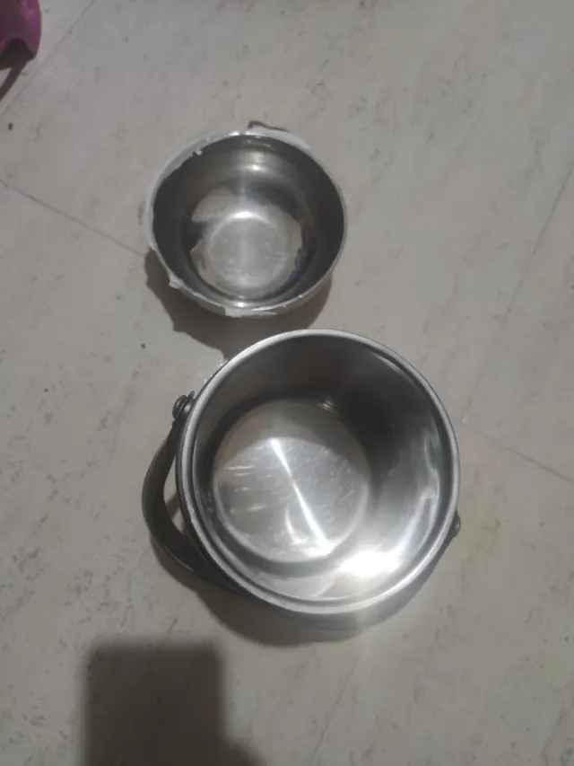 Termo metálico vintage