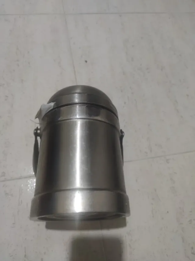 Termo metálico vintage