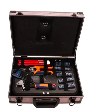 Maletín Herramientas DEXTER 110 piezas, como nuevo