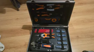 Maletín Herramientas DEXTER 110 piezas, como nuevo