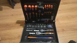 Maletín Herramientas DEXTER 110 piezas, como nuevo