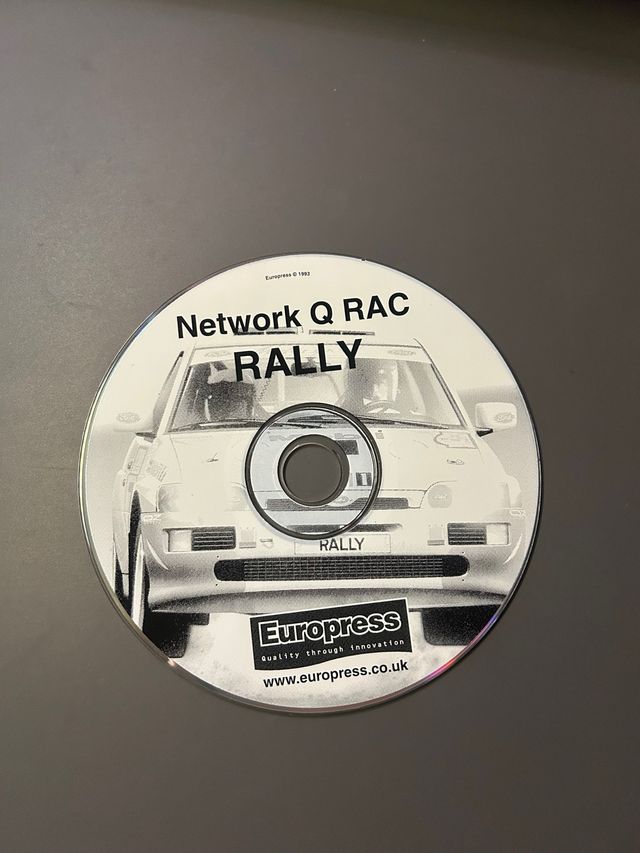 Juego PC Network Q RAC Rally Europress 1993
