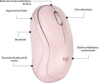 ✨ - Logitech M240 Silent Bluetooth Maus, Kabellos,