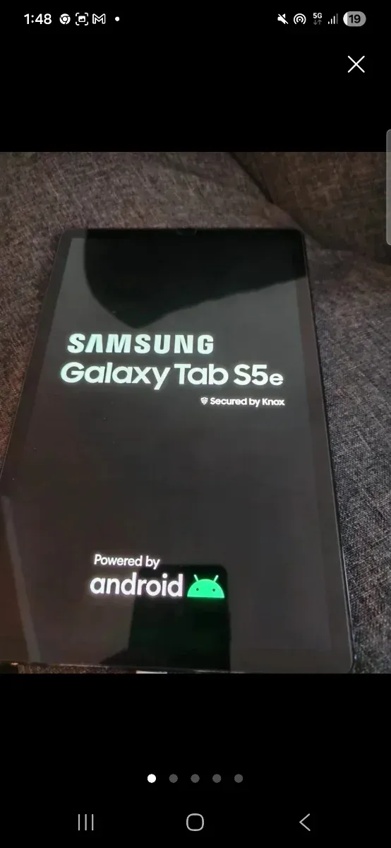 Samsung Tablet Negra