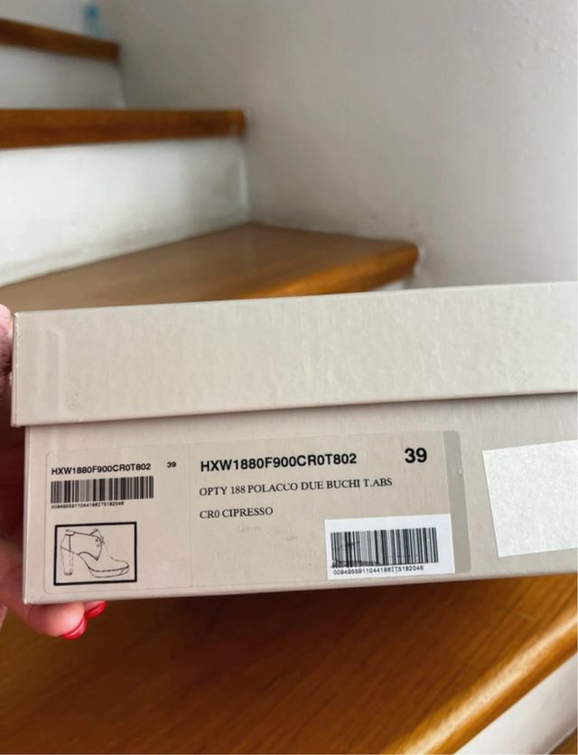 Stivaletti Hogan camoscio verde donna