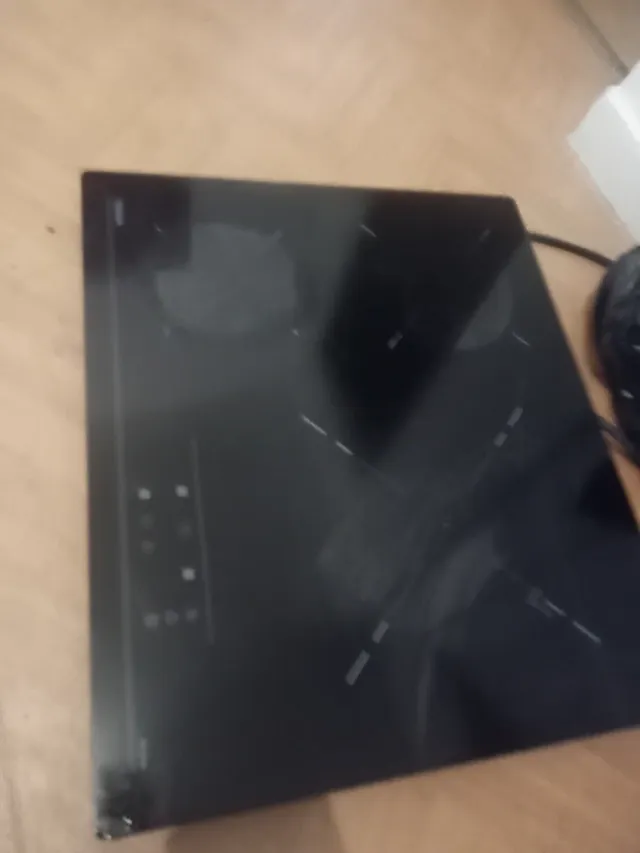 Vitrocerámica Cocina Negra