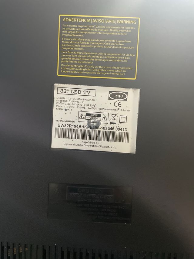 Televisor Blaupunkt 32"