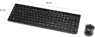 ✨ - Amazon Basics Combo de Teclado y Ratón Inalámb