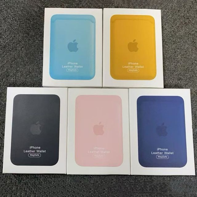 Portafoglio MagSafe in pelle originale Apple per iPhone