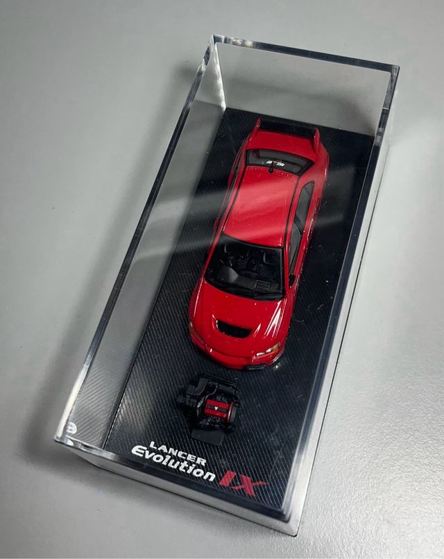 MITSUBISHI EVO 9 CM-MODEL 1/64