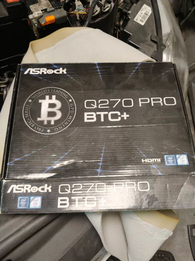 Placa Base ASRock Q270 Pro BTC+ procesador y ram