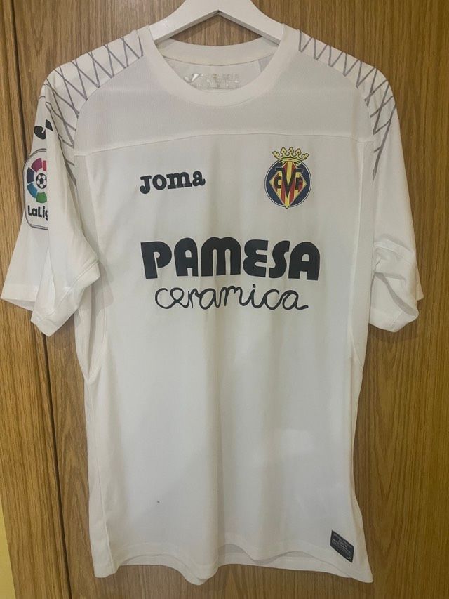 VILLARREAL CF 2017-2018 MATCH ISSUE SHIRT