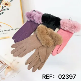 Lote 100 pares guantes forrados 150€