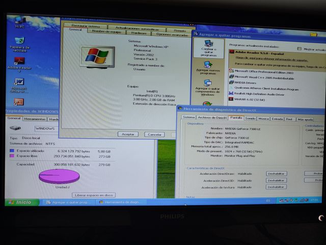 ORDENADOR HP ANTIGUO