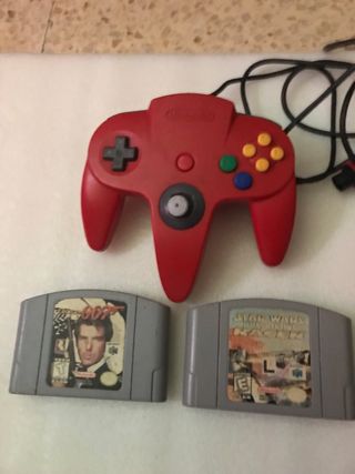 Mando y juegos Nintendo 64