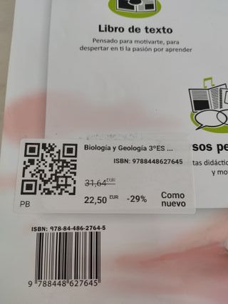 Biología y Geología 3ºESO - 9788448627645 - Como