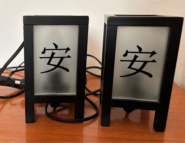 Lámparas Negras Decorativas