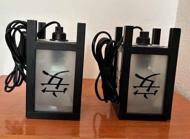 Lámparas Negras Decorativas